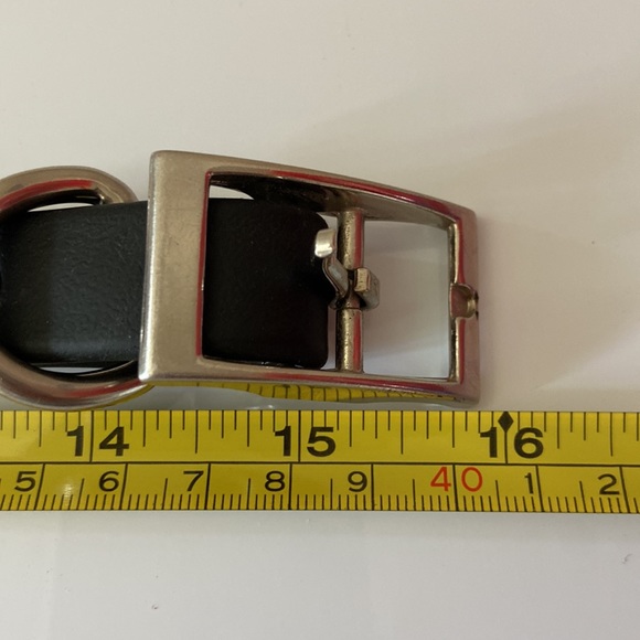 Dog collar in black. - Picture 3 of 3